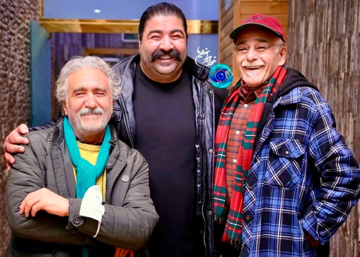عکس بهنام بانی، رضا توکلی و رضا بابک بهنام بانی، رضا توکلی و رضا بابک