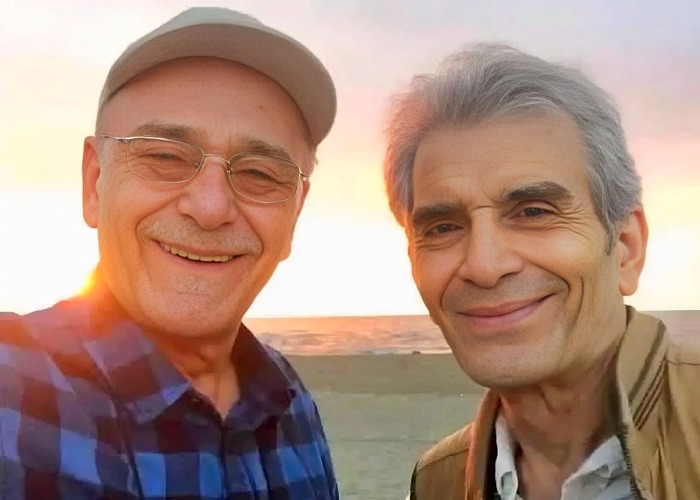 عکس محمد شیری و رضا بابک محمد شیری و رضا بابک