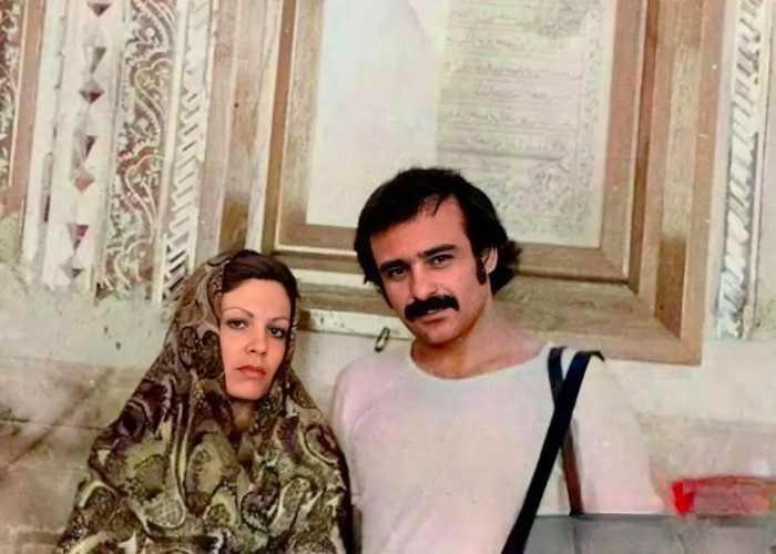 عکس رضا بابک و همسرش رضا بابک و همسرش