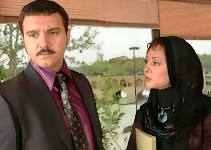 کامبیز دیریاز و شهره قمر در فیلم انعکاس شهره قمر در فیلم انعکاس