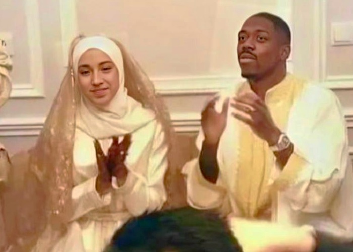 عکس عثمان دمبله و همسرش عثمان دمبله و همسرش