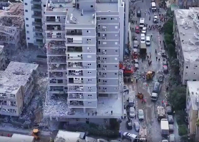 تلآویو بعد حمله دیشب ایران به اسرائیل حمله دیشب ایران به اسرائیل