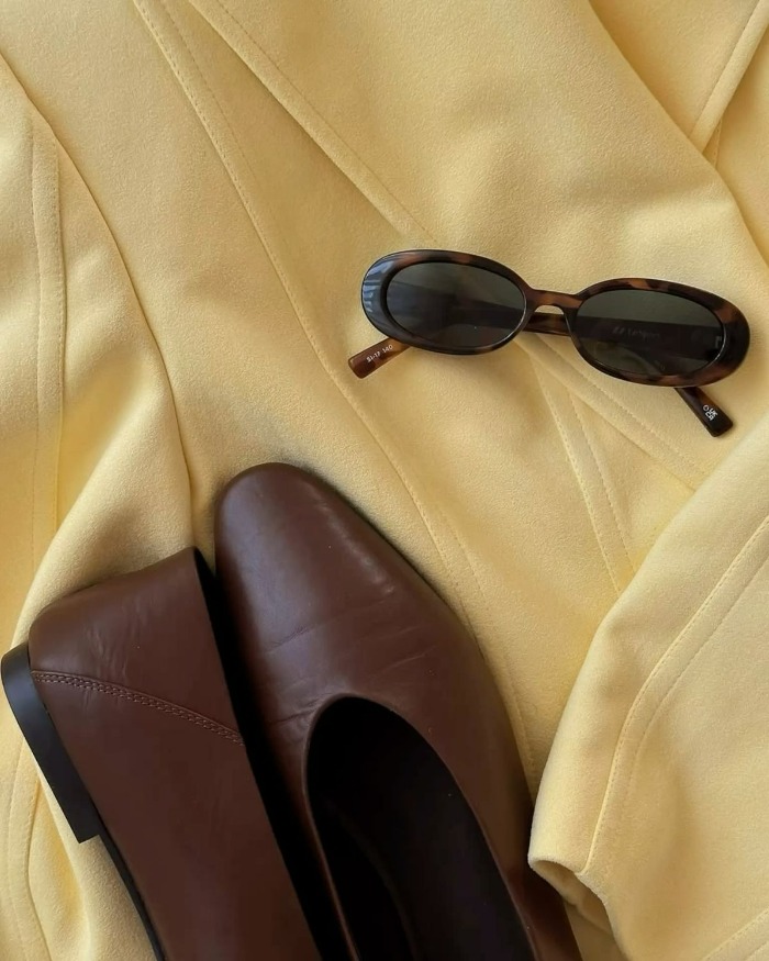 استایل زیبا با رنگ زرد رنگ زرد