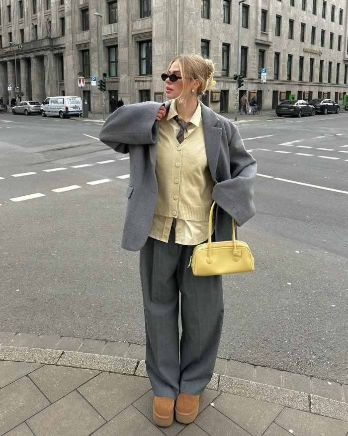 ایده استایل با رنگ زرد کره ای ایده استایل