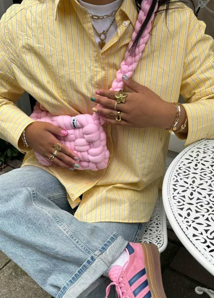 استایل تابستانی با رنگ زرد کره ای استایل تابستانی با رنگ زرد کره ای