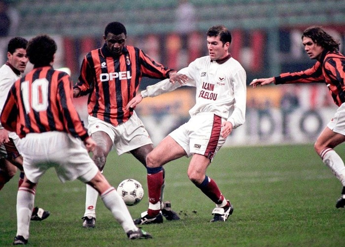 زین الدین زیدان در باشگاه بوردو زین الدین زیدان در بوردو