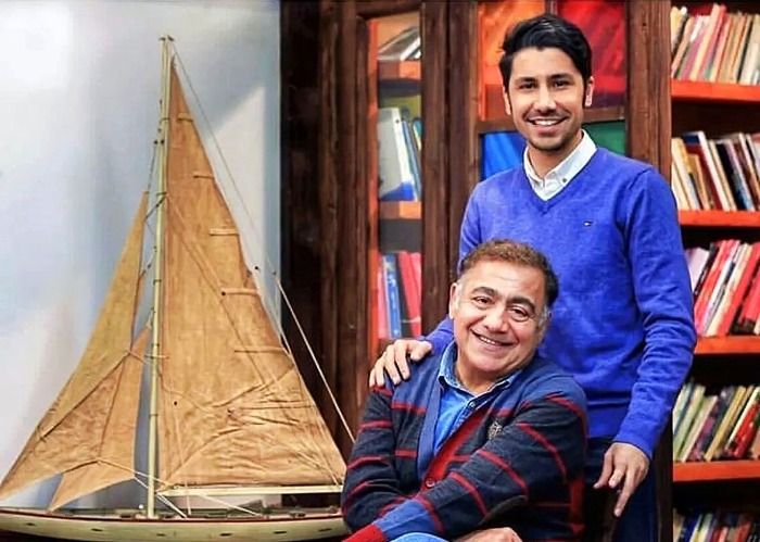 عکس خسرو احمدی و پسرش خسرو احمدی و پسرش