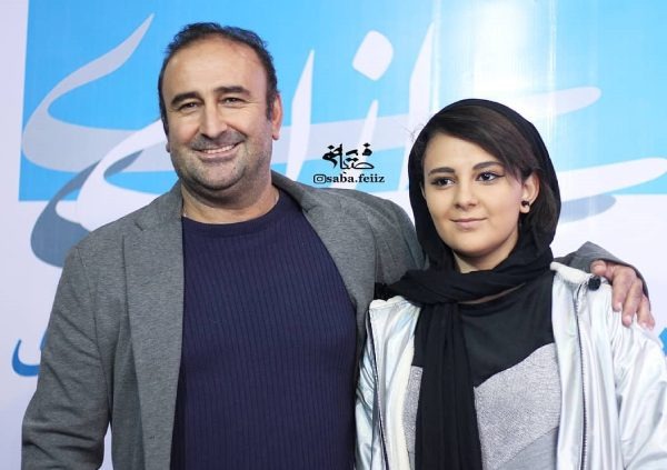 باران احمدی و پدرش مهران احمدی باران احمدی و پدرش