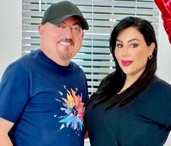 سندی و همسرش شبنم سندی و همسرش