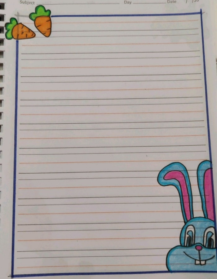 نقاشی حاشیه دفتر مشق جدید آسان پسرانه نقاشی حاشیه دفتر مشق جدید آسان پسرانه