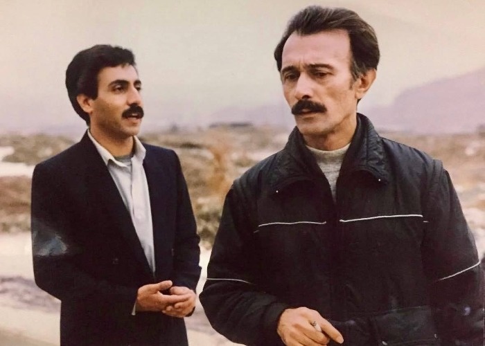 پرویز پورحسینی و بیژن امکانیان در فیلم شب حادثه بیژن امکانیان در فیلم شب حادثه