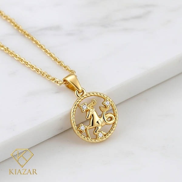 پلاک ماه تولد طلا؛ راز پنهانِ میان سنگ تولد ، زمانِ آفرینش و سرنوشت شما پلاک طلا ماه تولد دی