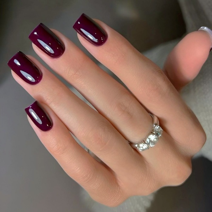 ناخن مدل مستطیل ناخن مستطیل