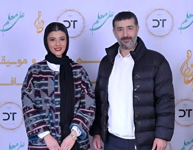 مهسا طهماسبی و همسرش امیر سرچمی مهسا طهماسبی و همسرش