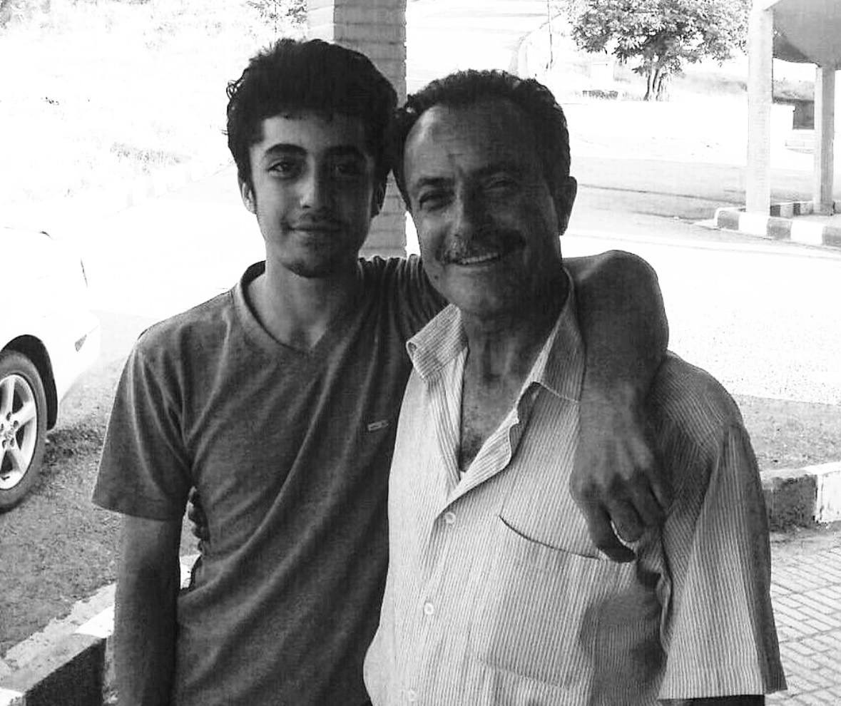 نیما شکیبایی و پدرش نیما شکیبایی