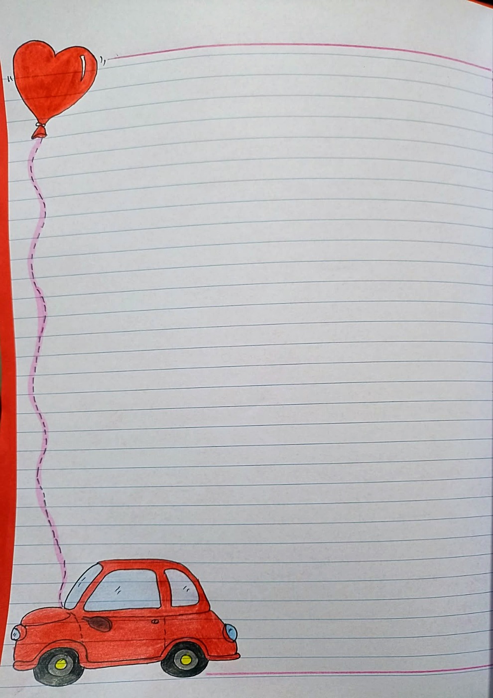 تزیین دفتر املا با 30 نقاشی خیلی راحت مخصوص حاشیه املا شب