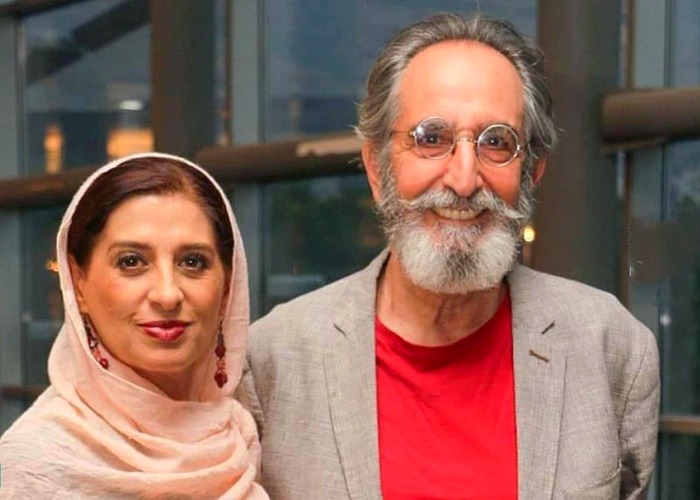 مائده طهماسبی و همسرش فرهاد آئیش مائده طهماسبی و فرهاد آئیش