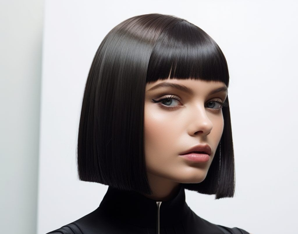 مدل موی مصری صاف مشکی مدل موی مصری صاف