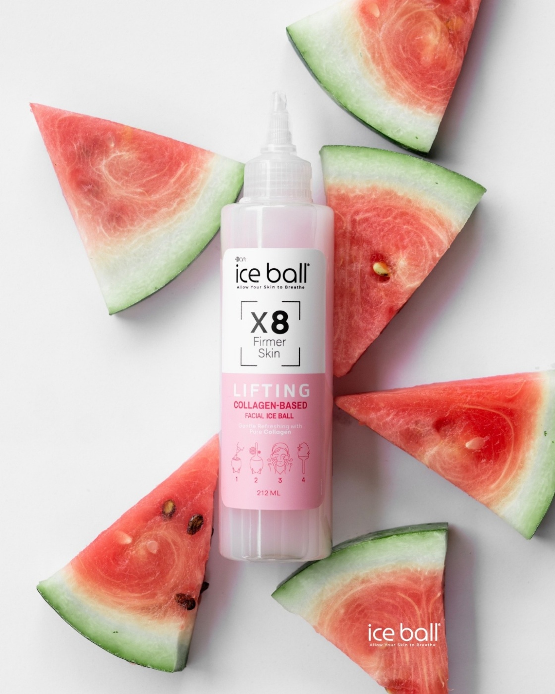 راز پوست درخشان سلبریتیها چیست؟ یخ صورت ice ball