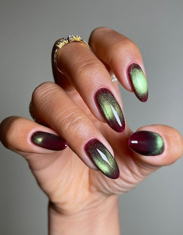 ایده لاک ناخن بدون طراحی ایده لاک