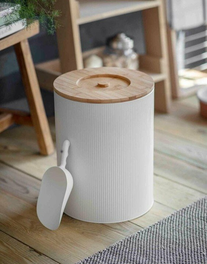 مدل سطلهای برنج چوبی با طراحی کلاسیک یا روستیک مدل سطلهای برنج چوبی