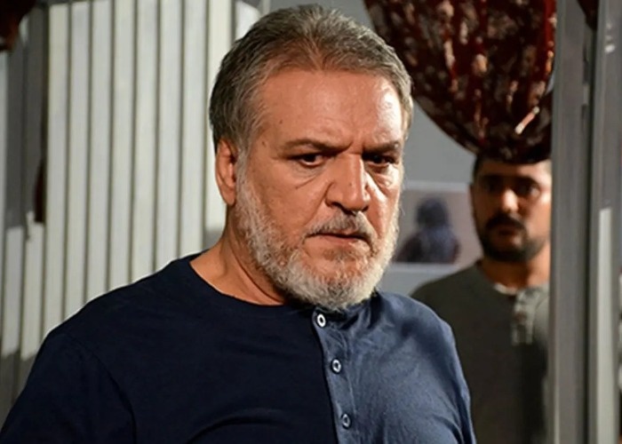 خسرو شهراز بازیگر نقش پیری کبیر در سریال آنام خسرو شهراز