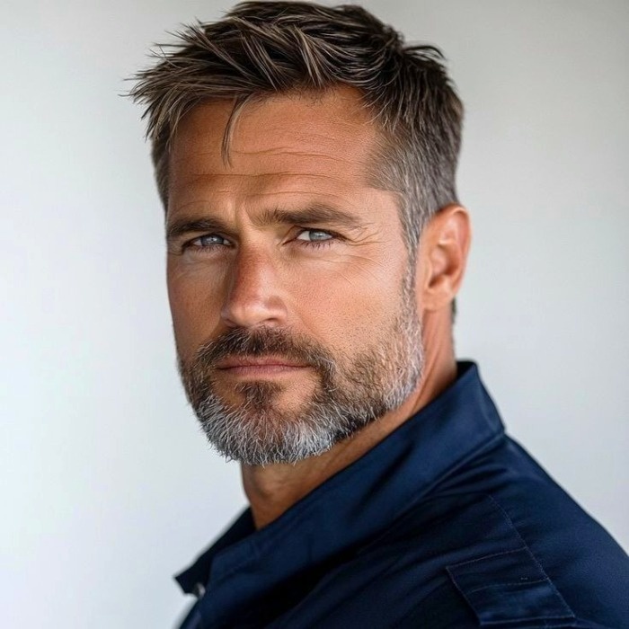 مدل موی مردانه کوتاه با سایه کم مدل موی کوتاه با سایه کم