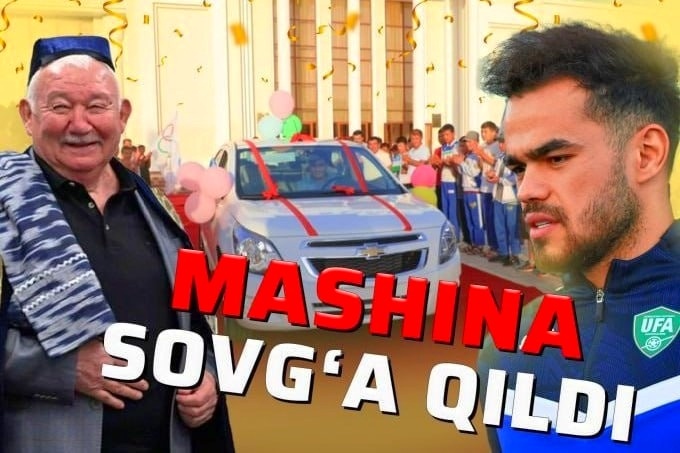 عکس ماشین هدیه اوستون اورونوف ماشین اوستون اورونوف