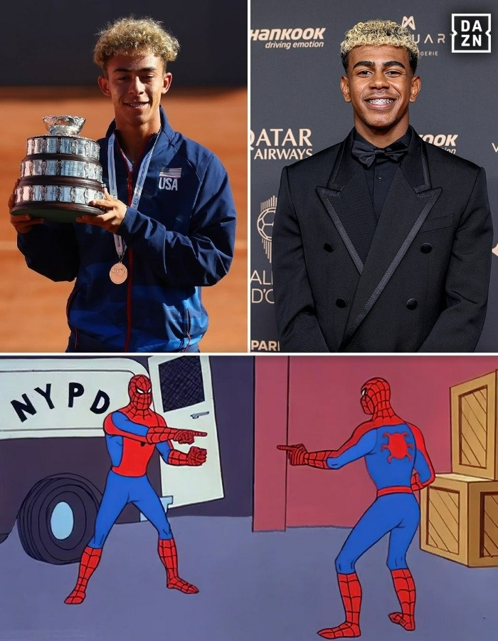 لامین یامال و برادرش لامین یامال