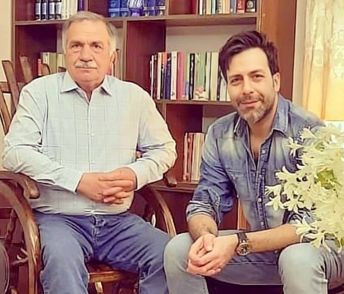 مجید واشقانی و پدرش مجید واشقانی