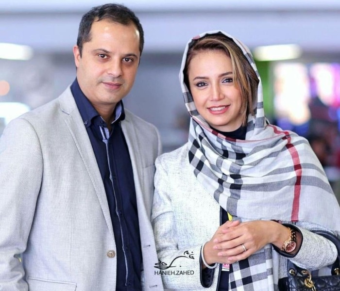 شبنم قلی خانی و همسرش رضا قدسی شبنم قلی خانی و همسرش