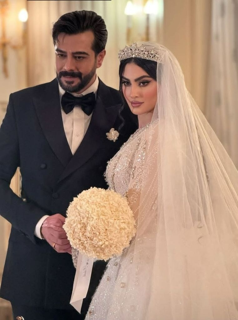 عکس عروسی سهیل قاصدی و مریم مومن عروسی سهیل قاصدی و همسرش مریم مومن
