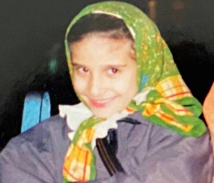 کودکی شکوفه حیدریان