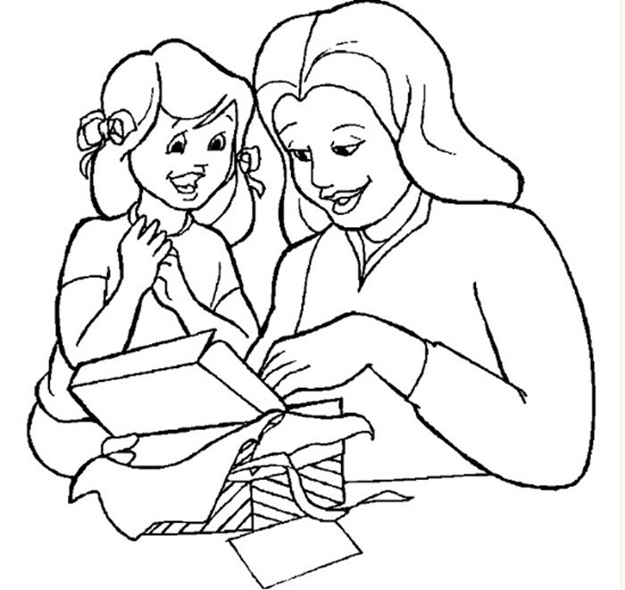 اموزش نقاشی برای روز مادر