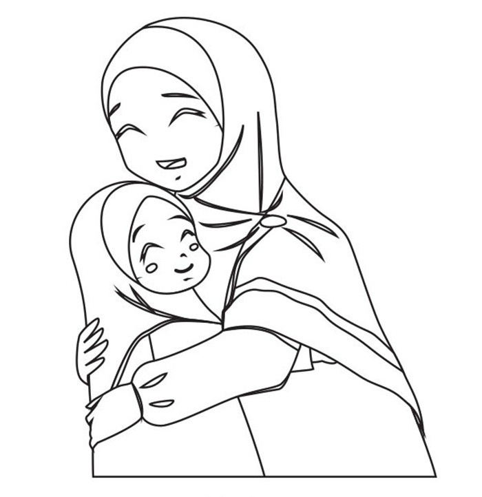 نقاشی مادر دخترانه