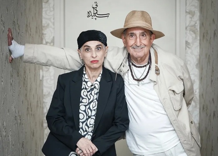 مائده طهماسبی و همسرش فرهاد آئیش مائده طهماسبی و فرهاد آئیش