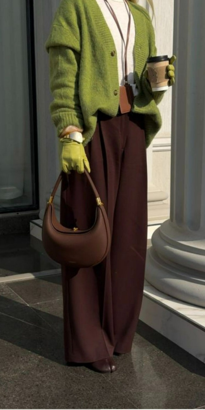 ست کاردیگان با شلوار نیم بگ یا بگ ست کاردیگان با شلوار نیم بگ یا بگ