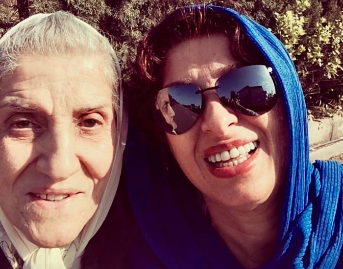 عکس مائده طهماسبی و مادرش مائده طهماسبی و مادرش
