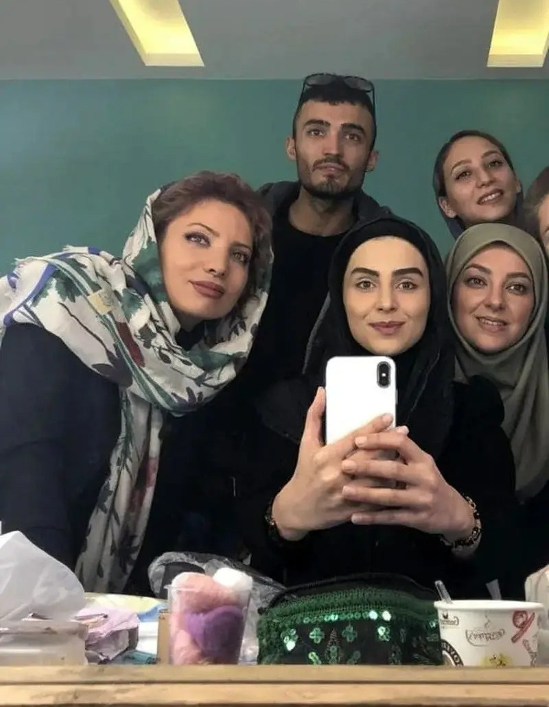 آرام چراغی و لاله مرزبان لاله مرزبان