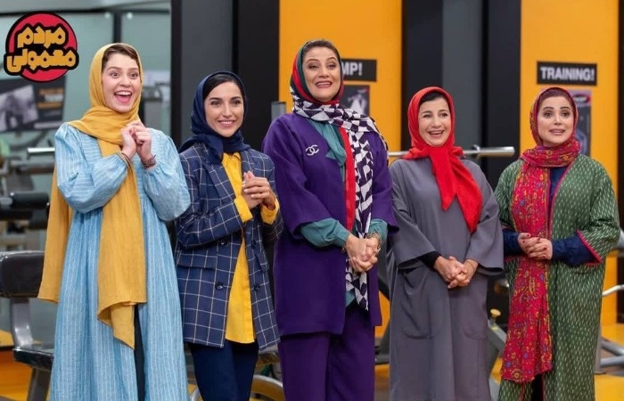 شادی کرم رودی در سریال مردم معمولی شادی کرم رودی در مردم معمولی