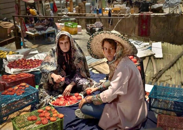 الناز شاکردوست و شادی کرم رودی در فیلم ابلق شادی کرم رودی در ابلق