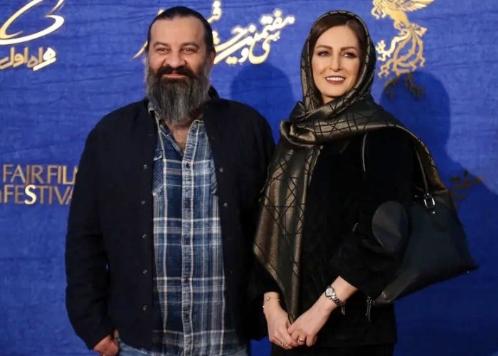 مهراب قاسم خانی و همسر سابق اش شقایق دهقان مهراب قاسم خانی و شقایق دهقان