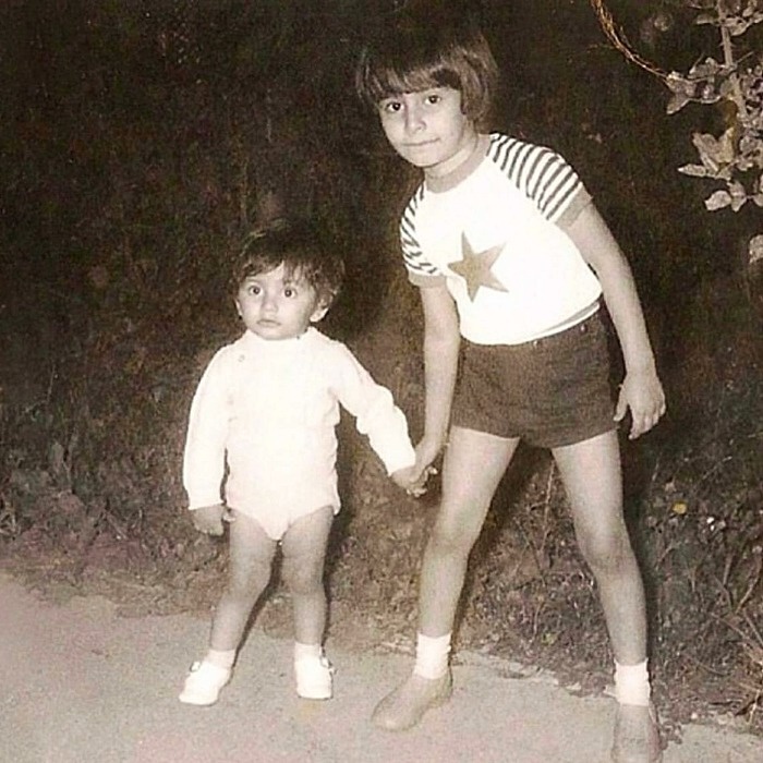 عکس کودکی مهراب قاسم خانی و برادرش پیمان کودکی مهراب قاسم خانی