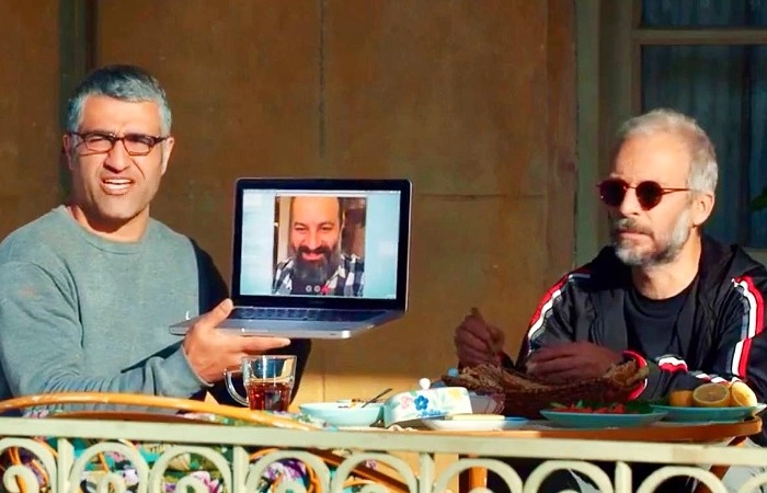 مهراب قاسم خانی در فیلم جهان با من برقص مهراب قاسم خانی در جهان با من برقص