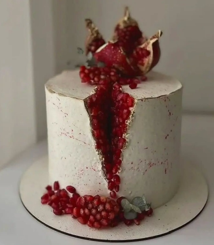 ایده کیک شب یلدا برای مدرسه ایده کیک شب یلدا