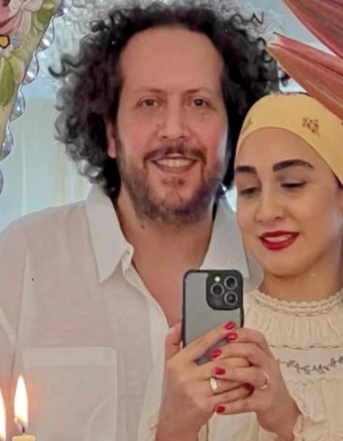 عکس سینا حجازی و همسرش سینا حجازی و همسرش