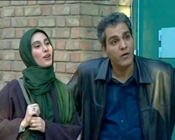 مهران مدیری و سحر زکریا در سریال پاورچین سحر زکریا در پاورچین