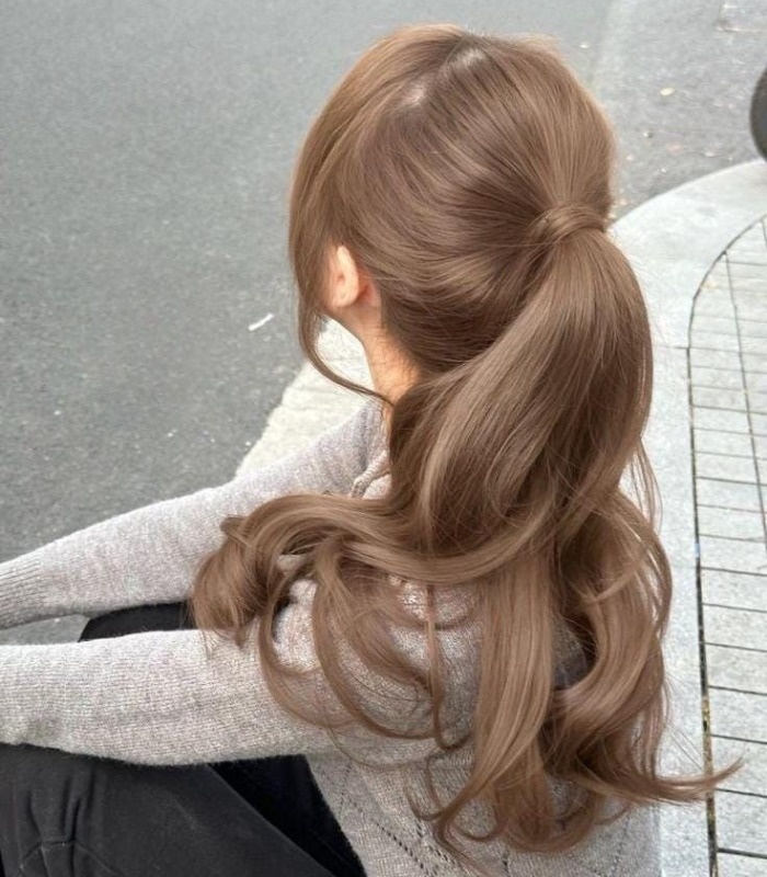 رنگ موی نسکافه‌ای