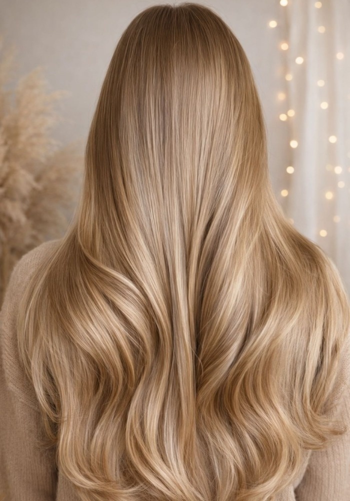 رنگ موی نسکافه‌ای کاپوچینو