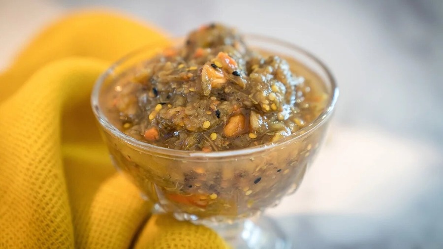 طرز تهیه ترشی لیته ترشی لیته بادمجان
